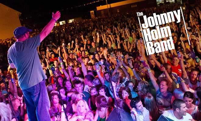 Johnny Holm Band performing