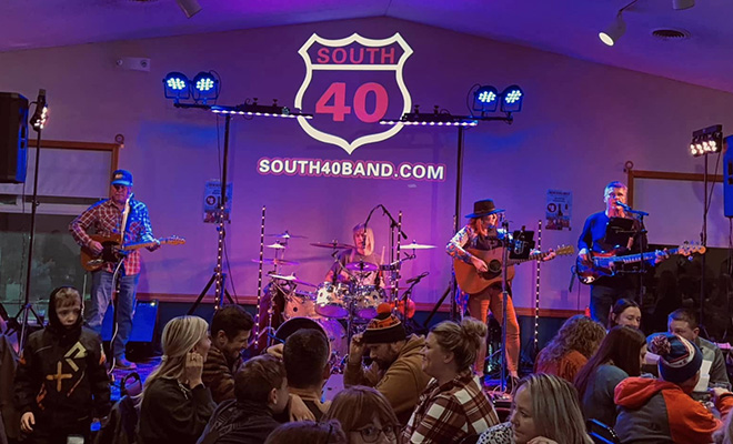 South 40 performing live