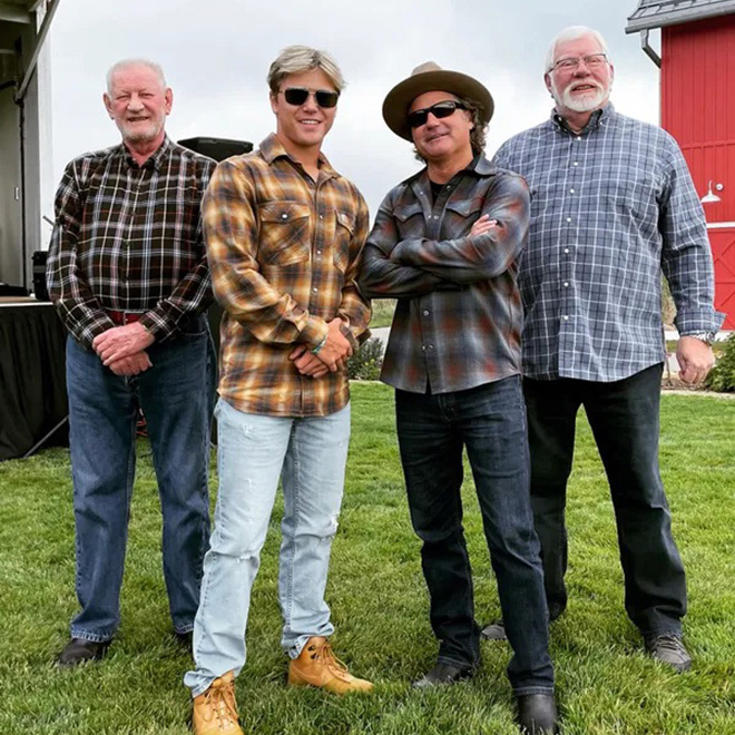 four members of Traveled Ground